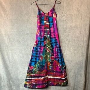 Colorful Floral Long Dress